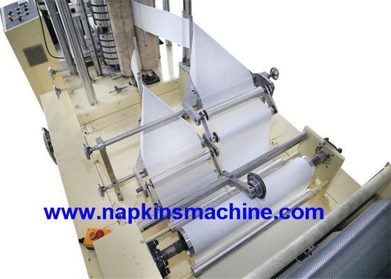 380V Color Printing 5.5KW Beverage Napkin Folding Machine