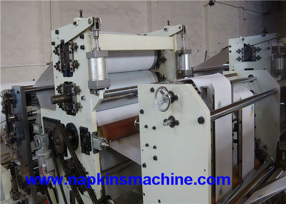 CE Two Lines Napkin Printing Machine , 3000 Pieces / Min Digital Napkin Printing Machine