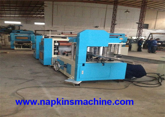 CE 3000 Sheets / Min Eight Fold Napkin Manufacturing Machine