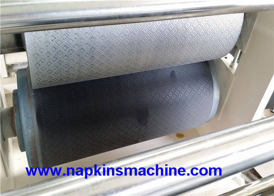 1000 Sheets / Min 5.5KW Serviette Napkin Printing Machine