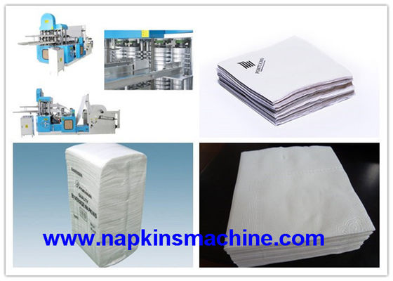 CE Four Decks  Napkin Folding Machine , 4000 Sheets / Min Tissue Folding Machine