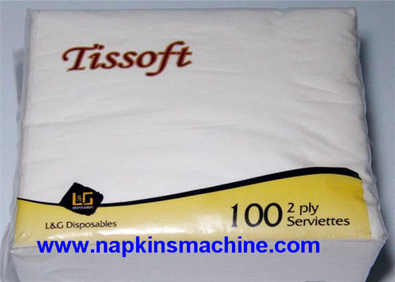 7.5KW 4 Folding 330mm Tissue Paper Napkin Making Machine