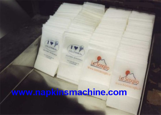 7.5KW L Fold 1000 Sheets / Min Paper Napkin Machine / Tissue Folding Machine