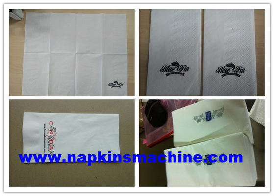 500 Sheet / Line Napkin Printer Machine , 220V Tissue Printing Machine
