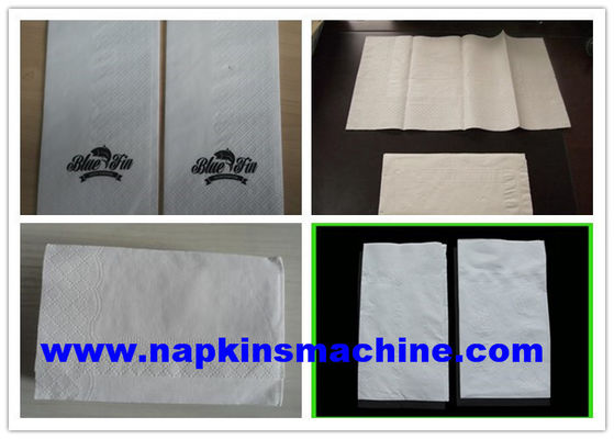 1000 Pcs / Min 400mm Width 1 / 12 Folded Napkin Production Machine