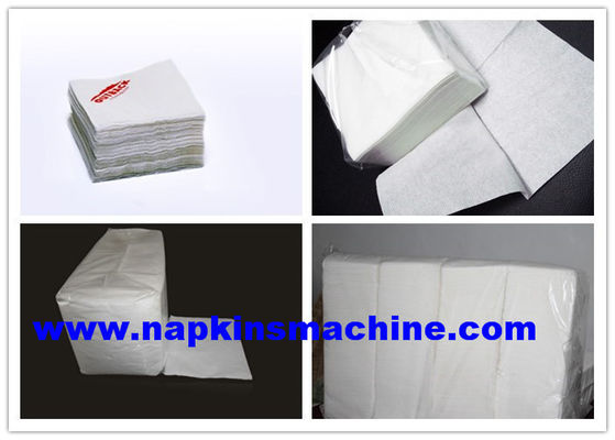 70 bags / Min 7.5KW Square Napkin Packing Machine