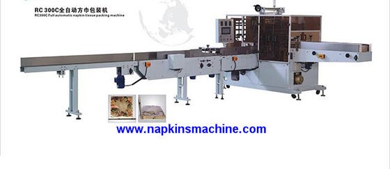 40 bags / Min 7.5KW PE Facial Napkin Packing Machine