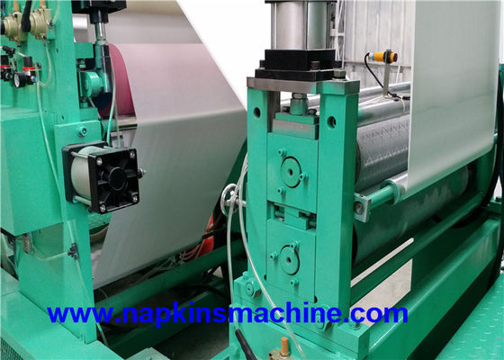 7.5KW V Fold Embossing System Paper Towel Making Machine