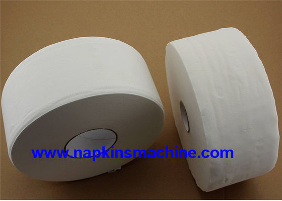 CE 2 Layer Slitting Rewinding Toilet Roll Making Machine