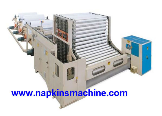 380V 3 PH 7.5KW Automatic Toilet Roll Production Line