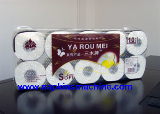 380V 3 PH 7.5KW Automatic Toilet Roll Production Line