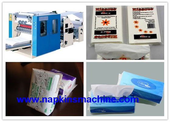 60 M / Min 380V Serviette Facial Tissue Paper Making Machine