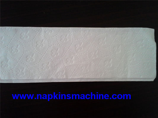PLC V Fold 1260mm Width Facial Tissue Production Line