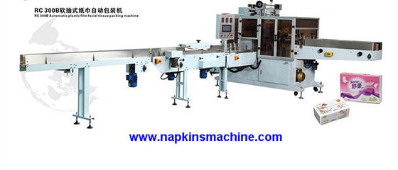 220V 5.75Kw Convey Belt Facial Tissue Packing Machine