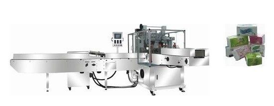 High Capacity Automatic Facial Tissue Box Packing Machine For Full Line