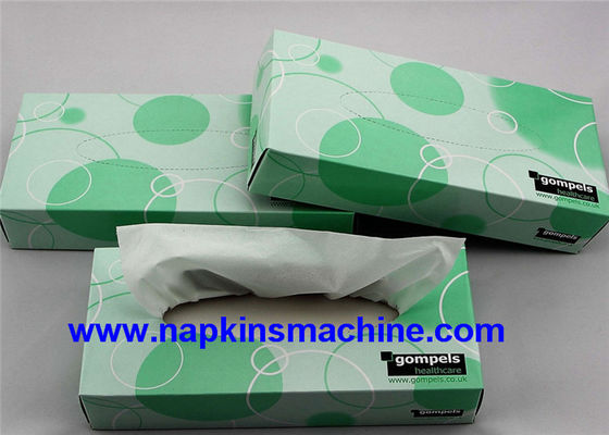 50 box / Minute PLC Control Tissue Paper Machinery