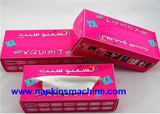 60 Carton / Min 5.1KW Sealing Tissue Packaging Machine