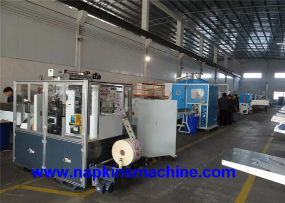 600mm Width 900 Sheet / Lane Facial Tissue Making Machine