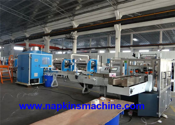 Jumbo Roll V Fold Interfold Facial Tissue Production Line