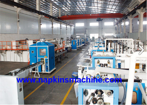 Servo Motor 140m / Min 2900mm Width Facial Tissue Making Machine
