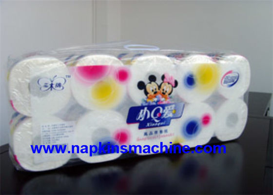 2.5KW 2700mm Length Paper Slitter Rewinder Machine / Toilet Paper Roll Cutting Machine