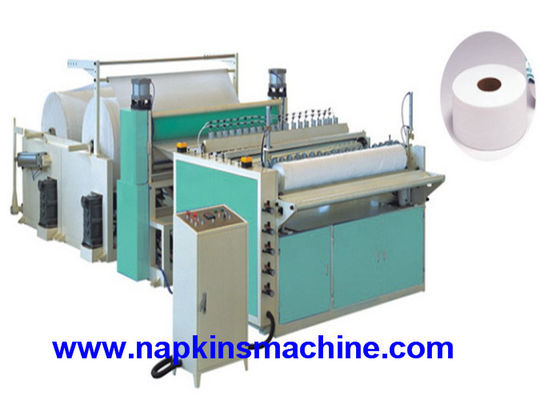 2800mm Width 7.5KW Kitchen Paper Slitting And Rewinding Machine
