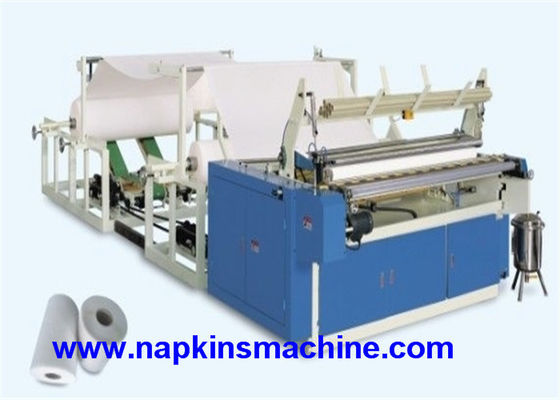 1750mm Width 2 Color Printing 3HP Paper Roll Slitter