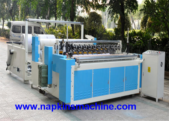 Jumbo Roll 380V Perforated Paper Slitting Machine