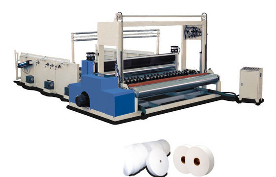 1200mm 2 PCS Edge Embossing Paper Slitting Machine