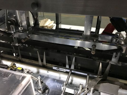 5.1KW 60 box / Min Servo Motor Tissue Paper Maker / Tissue Paper Production Machine