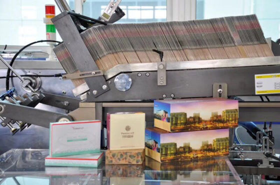 3 Phase SIEMENS PLC Facial Tissue Packing Machine / Tissue Packaging Machine