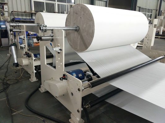2800mm Width 7.5KW Kitchen Paper Slitting And Rewinding Machine