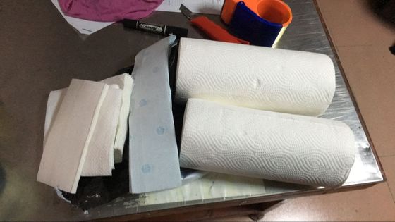 CE Rewinding 500mm Size Recycled Toilet Roll Making Machine