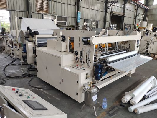 90mm Size 7.5KW Siemens Toilet Tissue Making Machine