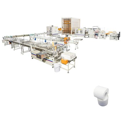 2 Channel 380V 20 Cuts / Min Paper Roll Cutter Machine