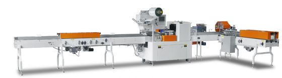 40 bags / Min 7.5KW Soft Bag Napkin Packing Machine / Tissue Paper Packing Machine