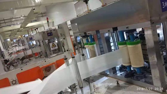 5.5KW 3000 Sheets / Min Lunch Napkin Embossing Machine