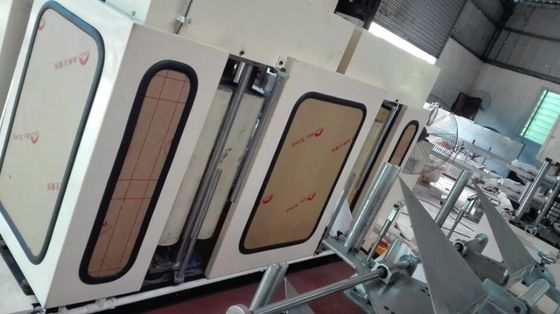 CE 4 Lines AC380V Automatic Napkin Making Machine / Napkin Manufacturing Machine