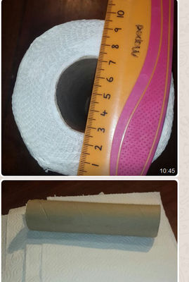 Toilet Tissue 200m/Min Paper Roll Rewinder Machines 2850mm Width