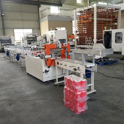 Adjustable Kitchen Towel Lamination Rewinding Machine 3500mm Roll