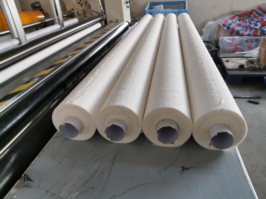 PLC 200m/Min Toilet Tissue Roll Machine Pneumatic Timing Rewinder