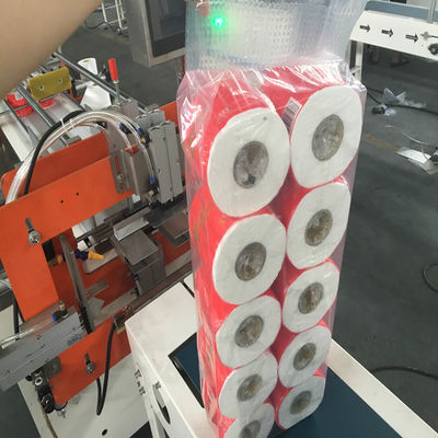 PLC 200m/Min Toilet Tissue Roll Machine Pneumatic Timing Rewinder