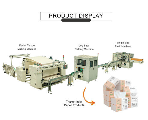 Pneumatic Counting Interfolded Facial Tissue Folding Machine N Fold