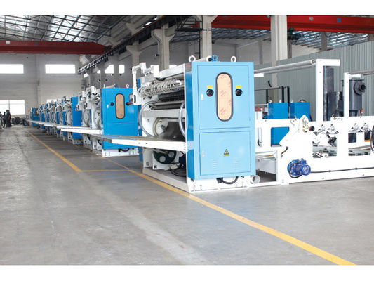 Pneumatic Counting Interfolded Facial Tissue Folding Machine N Fold