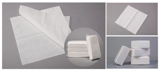 Edge Embossing LCD Display Counting Kleenex Machine 4800Sheets/Min