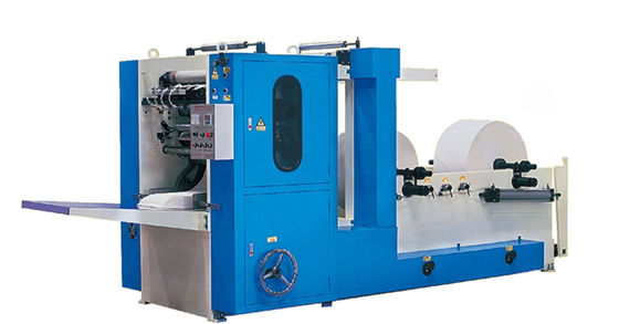 Edge Embossing LCD Display Counting Kleenex Machine 4800Sheets/Min
