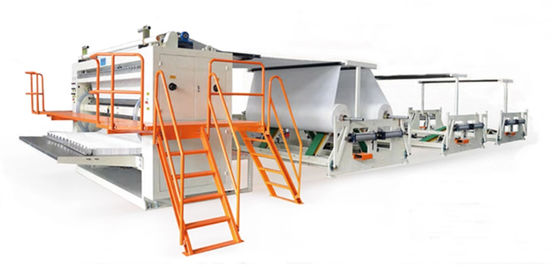 Interfold Box PLC Facial Tissue Folding Machine Steel 7.5KW