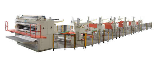 1200mm Jumbo Roll Pneumatic Counting Facial Tissue Machine 7.5KW