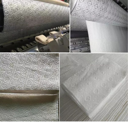 PLC 1200sheet/min Hand Towel Making Machine AC380V With Full Line