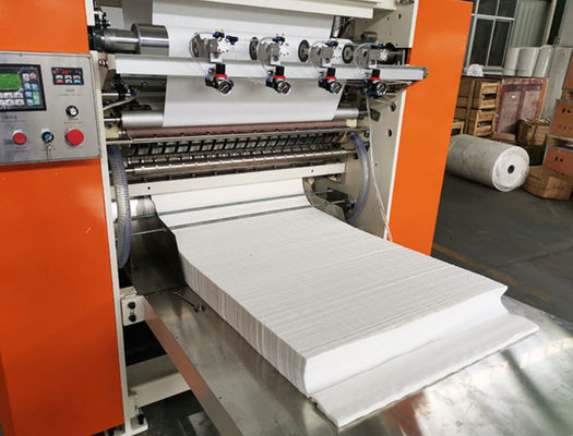 18g/M2 7.5KW Facial Tissue Paper Machine Pneumatic Counting
